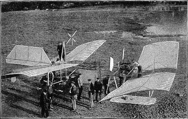Langley's aeroplane, as refurbished by Glenn Curtiss.